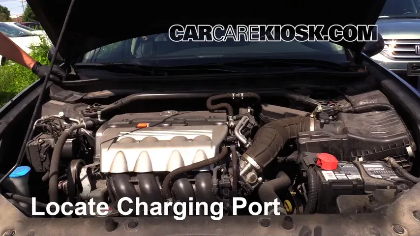 2009 Acura TSX 2.4L 4 Cyl. Air Conditioner Recharge Freon